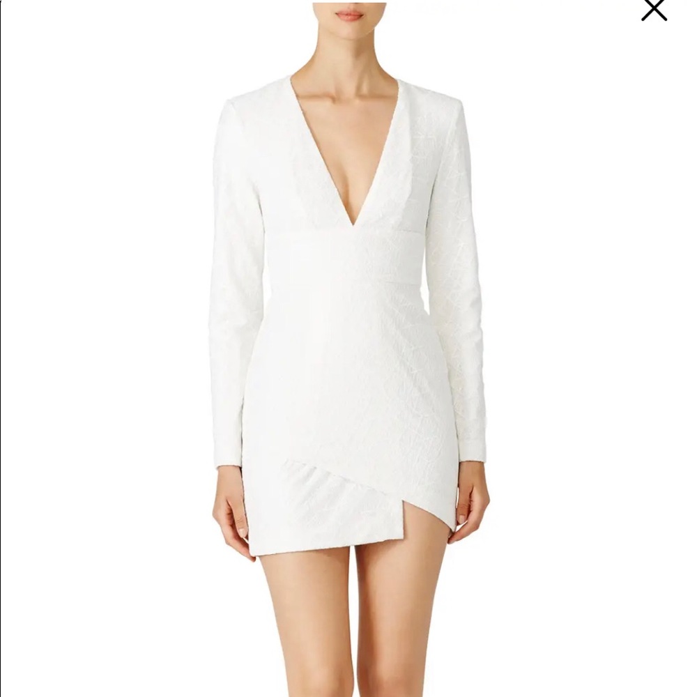 MISHA White/Cream Natasha Dress